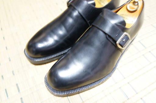 YANKO　ヤンコ　モンクストラップ　ブラック　サイズ9　履用1回のみ
