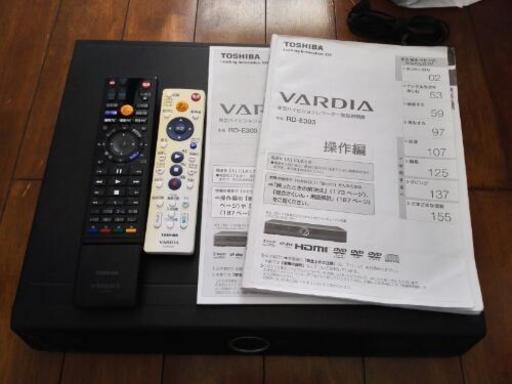 【 取引中】東芝DVDレコーダー RD-E303