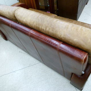 フォルミタリア×グッチ 革ソファ Formitalia×Paolo GUCCI 札幌市 西宮の沢