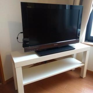 テレビ(SONY BRAVIA 2010年製)とテレビ台(IKEA)