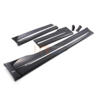 ヴェルファイア30系 サイドスカート黒202