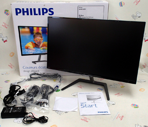 ♪PHILIPS 23.6型ワイド 液晶ディスプレイ 246E7QDSB/11 2017年♪