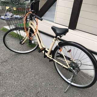 ママチャリ 自転車 F Air SHIMANO