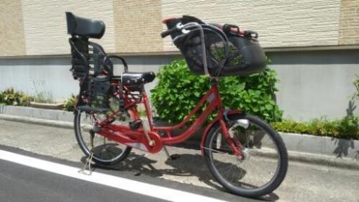 [LEDオートライト]3段変速　子供乗せ自転車