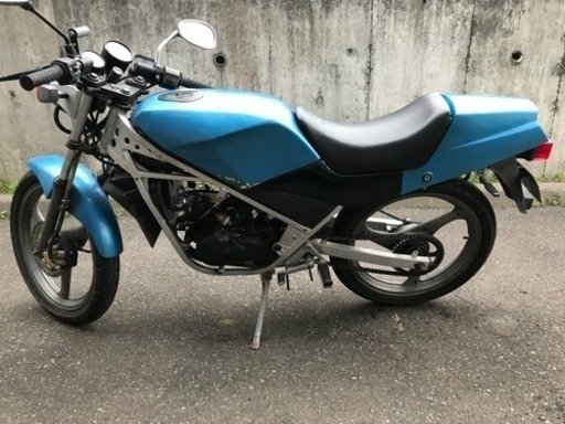 【募集中】ウルフ50,RG50γ 実働 エンジン、フロントフォークOH済み　交換も受け付けてます。