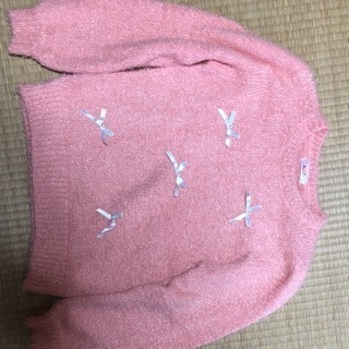 ALGY ピンクセーター 150 Sサイズ