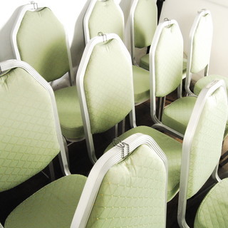 レセプションチェア アルミフレーム 若葉色 スタッキングチェア 200脚セット 宴会会場ホテルブライダル式場