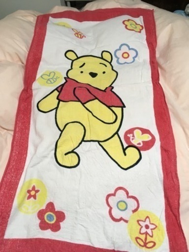 くまのプーさん 大判バスタオル ディズニー ひまわり 滝谷の家庭用品 バス用品 の中古あげます 譲ります ジモティーで不用品の処分