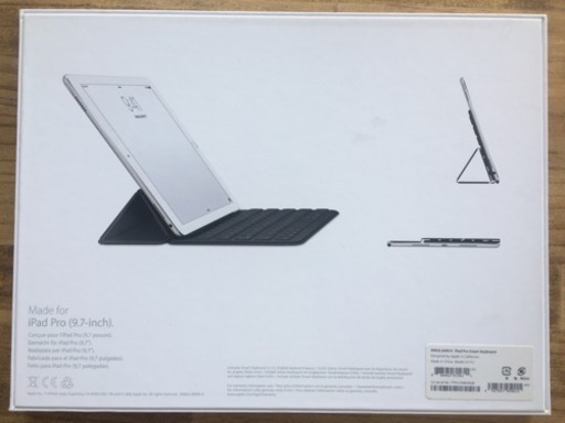 【未使用品】Apple ipad Pro用 smart keyboard (9.7インチ)