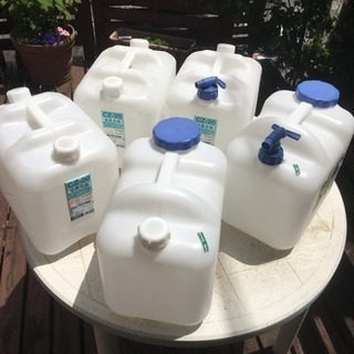 水用ポリタンク 20L x5個