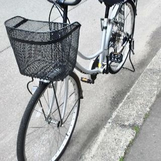 Mimosa 26インチ六段切替　自転車（グレー）