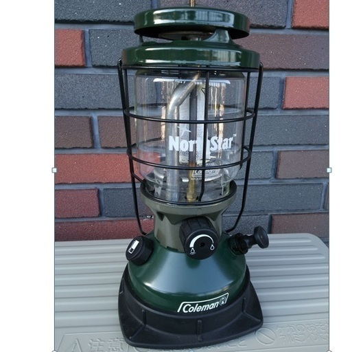 【美品】　Coleman  コールマン　ランタン　ノーススター2000　専用ケース付（ホワイトガソリン用)