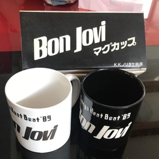 SANYO Heat Beat ’89 “BON JOVIマグカップセット