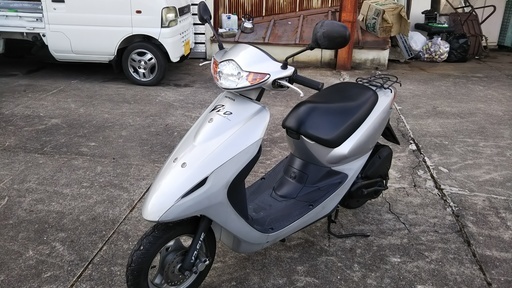ホンダスマートディオAF56 シルバー フロントディスクブレーキの中身Z4