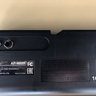 ♫中古電子ピアノ カシオ セルビアーノ AP-460BK 2016年製