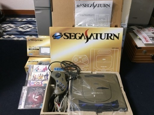 SEGAサターン本体+各種パーツ 動作確認済み