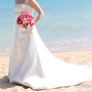 ウェディングドレス 妊婦用