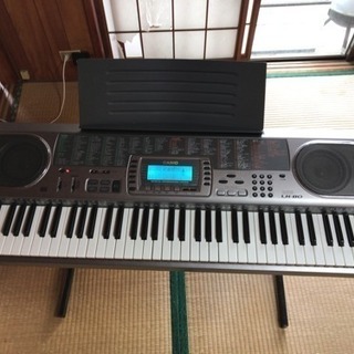 カシオ 電子ピアノ LK-80 スタンド付き