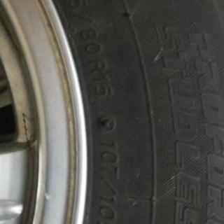 ハイエース　アルミ4本セット