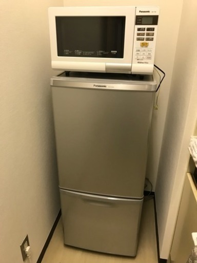 Panasonic 冷蔵庫と電子レンジ 超美品