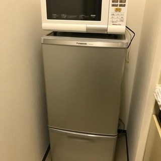 Panasonic 冷蔵庫と電子レンジ 超美品