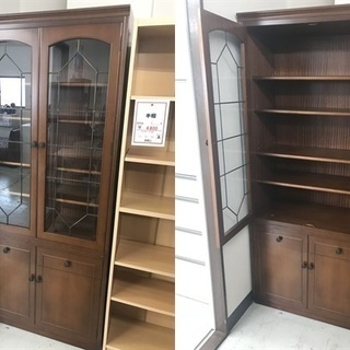 ID:G60662148 レンジボード 松田家具 ※ガラス欠け有り