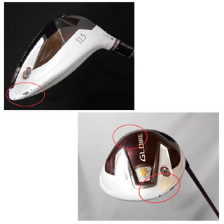 札幌 Taylor Made／テーラーメイド GLOIRE／グローレ ドライバー 12.5 シャフト GL400 フレックスL