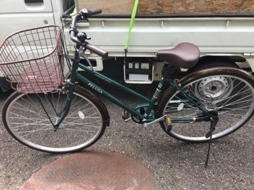ペルーサ 27インチ自転車 グリーン