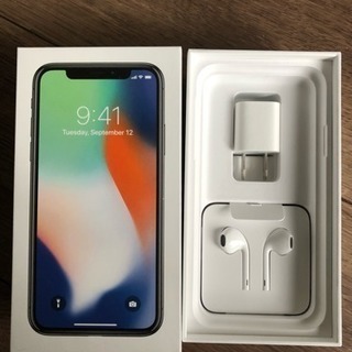 SIMフリー iPhone X シルバー 256GB