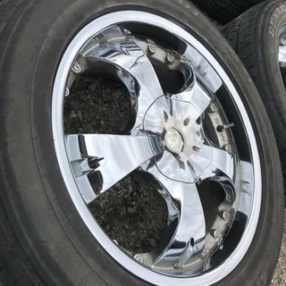 ランドクルーザー100 20インチタイヤ 4本セット　ナット付き ランドクルーザー100 20インチタイヤ 4本セット ナット付き トヨタ