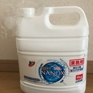 ★新品★洗濯洗剤 トップ NANOX