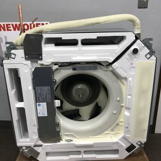 17年製 三菱電機 スリムER 業務用 エアコン 天井カセット4方向 5馬力 PLZ-ERMP140EM