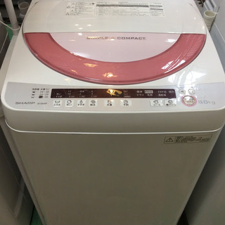 送料無料・設置無料サービス有り】洗濯機 2015年製 SHARP ES-GE60P-P 中古