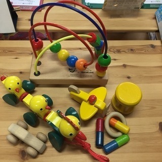 🍀木製知育玩具セット