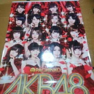 京楽のパチンコ台、AKB48バラの儀式の宣材タペストリー。