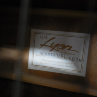 南12条店 ワッシュバーン LD7M アコギ G.W. Lyon アコースティックギター
