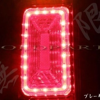 JB23 ジムニー　3DブラックホールLEDテールランプ