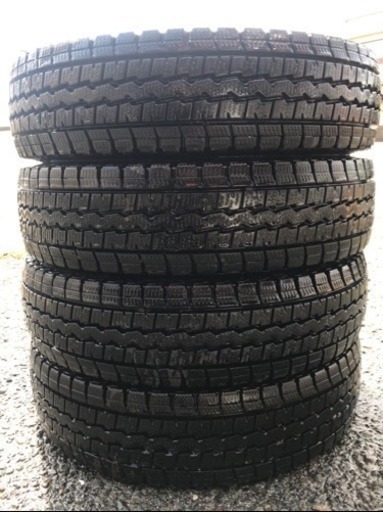 ☆ダンロップ　WINTER　MAXX　SV01　145R12　6PR　LT　2016製造　新品ぐらい 　 4本セット バリ山 管理番号5702