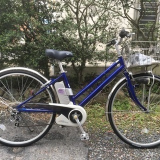 電動アシスト自転車27インチ(パナソニック、外装6段変速)