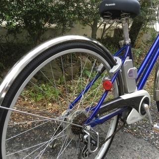 電動アシスト自転車27インチ(パナソニック、外装6段変速)