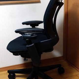 ※交渉中【リープチェア】黒★スチールケース社★中古【Leap chair】