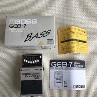BOSS ベース イコライザー GEB-7 美品