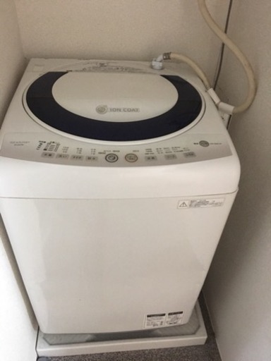 洗濯機2000円で譲ります。6月22日取りに来て頂ける方限定です。