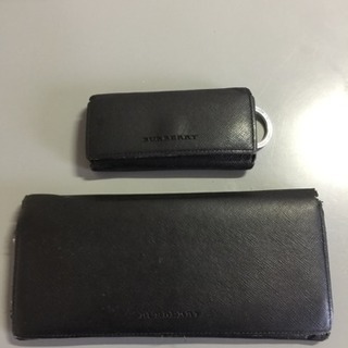 バーバリー長財布とキーケースのセット