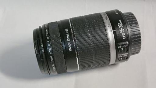 レンズ Canon EF-S55-250mm f4-5.6 IS