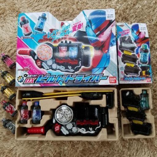 《終了》仮面ライダービルド　ベルト・フルボトルセット