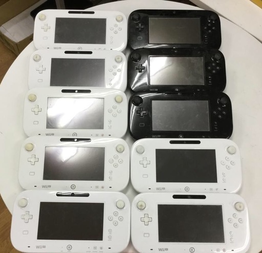 WiiUのゲームパッド沢山 ジャンク扱い