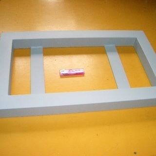 オリジナル手作り　ナンバー枠大型用 45x45角 タイプ