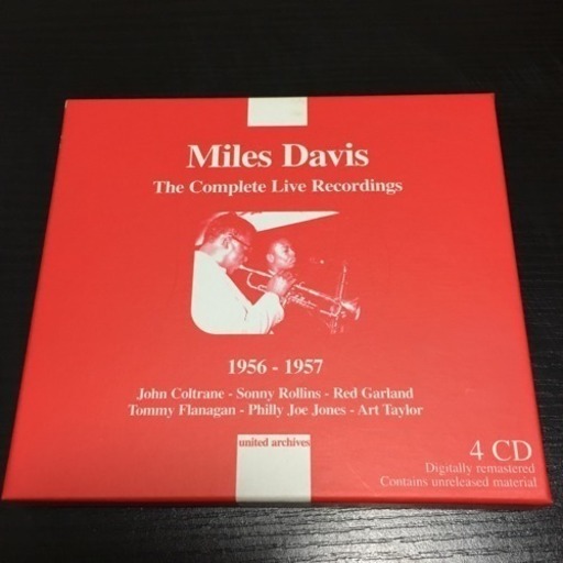 マイルス・デイビス The Complete Live Recordings 1956 - 1957 Import