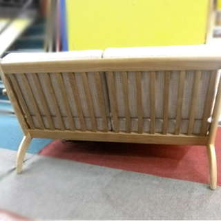 札幌市 展示品 飛騨の家具 イバタインテリア/ibata interior 2人掛けソファ 無垢材使用